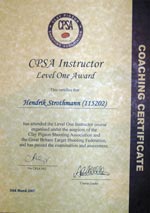 CPSA Instructor - Level One Award